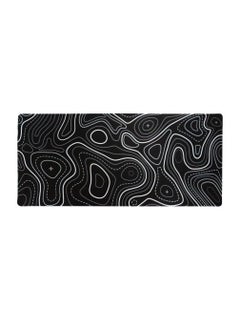 Buy Extended Large Gaming Mouse Pad 100 X 50 cm XXL Full Desk Black Graphic Art Style & Mousepad Non-Slip Rubber Base Big Keyboard Mat with Stitched Edges for Gaming… in Saudi Arabia