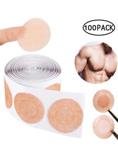 Buy 100PCS Nipple Cover Tape Pasties For Men, Disposable Nipple Hide Protect Care Invisible Nipple Cover Prevent Nipple Chafing Stickers Patch Sports Ultra-Marathon Running Gear in UAE