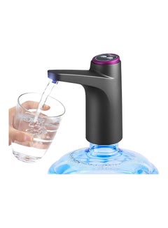 اشتري مضخة زجاجة مياه ، مضخة مياه الشرب ، مضخة مياه معبأة لشحن USB ، مضخة مياه شرب أوتوماتيكية ، لزجاجة عالمية 3-5 جالون ، موزع مياه محمول للداخلية والخارجية (أسود) في السعودية