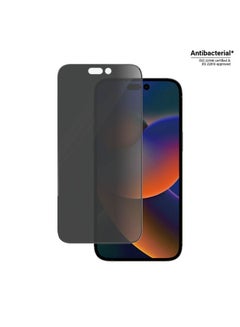 Buy PanzerGlass PRIVACY Screen Protector for Apple iPhone 14 Pro Max 2022 6.7" - Black Frame in UAE