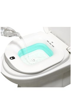 اشتري Electric Toilet Seat-Electric Sitz Bath for Hemorrhoids，Foldable Sitz Baths for Postpartum Care,Postpartum Care Steam Seat，Suitable for Pregnant Women, Elderly (Bubble Mode) في الامارات