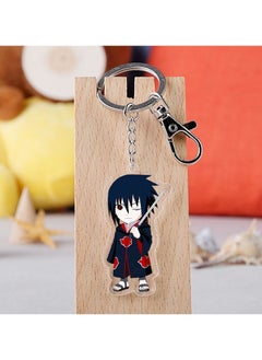 Buy Naruto Uchiha Sasuke Acrylic Pendant Keychain in Saudi Arabia