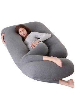 Buy U-Shaped Pregnancy Pillow  Full Body Maternity Support Pillow(62"x 28") in Saudi Arabia