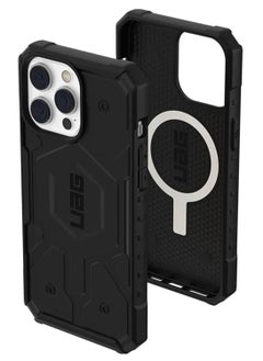 Buy Rugged Case UAG TPU, PC iPhone 14 Pro Max Case, Pathfinder Mag-Safe Compatible, Slim Fit Rugged Protective Case/Cover Designed for iPhone 14 Pro Max (6.7-inches, 2022) -Military Drop Tested - Black in UAE