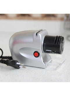 Buy Electric/Manual Knife Sharpener 2 in 1 for All Smooth Knife Types Knife Grinder in Egypt