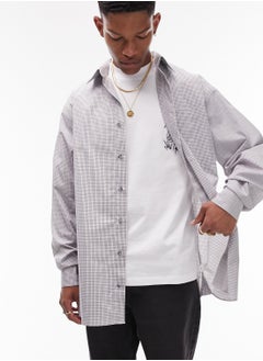 Buy Checked Grid Regular Fit Shirt in UAE