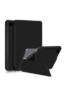 اشتري Samsung Galaxy Tab A9 8.7 Inch 2021 Model Case, Smart Stand, Pencil Holder, Shockproof Slim Lightweight Leather Cover, Modern Abstract Design في مصر