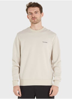 Buy Logo Crew Neck Sweatshirt in UAE