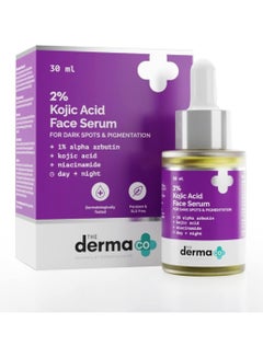 Buy The Derma Co 2% Kojic Acid Face Serum With 1% Alpha Arbutin & Niacinamide For Dark Spots & Pigmentation 30ml in UAE