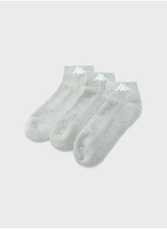 Buy 3 Pack Logo Crew Socks in Saudi Arabia