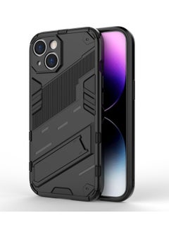 Buy Protective Case Cover For Apple iphone 15 Plus 5G Black in UAE