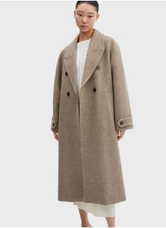 اشتري Button Down Longline Coat في الامارات