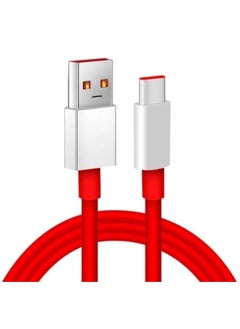 اشتري "High-Speed USB Type-C Cable – Compatible with OnePlus 11, 10 Pro, 9 Series, and More (Vibrant Red)" في الامارات