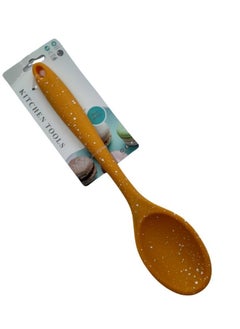 Buy Silicone Cooking Spoon-Orange in Egypt