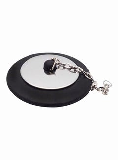 Buy Shower Drain Stopper Rubber Choke Bathtub Drain Stopper with Chain Bath Plug Drain Tub Stopper Protectors, for Floor Laundry Kitchen Bathroom and Hotel and More (Chain Style) in Saudi Arabia