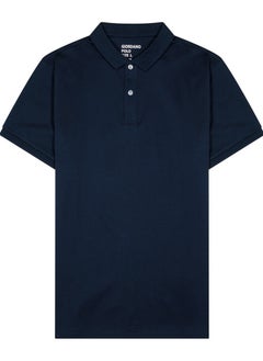 Buy Men's Luxury Touch Polo Blue in UAE