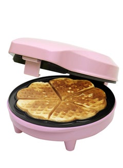 Buy Sweet Dreams Waffle Iron for Waffles on a Stick, Retro Design, Pink in UAE