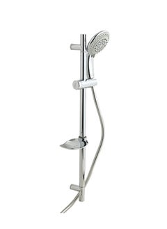 اشتري High Quality Power And Soul Set With Hand Shower Rail And Shower Hose Chrome في الامارات