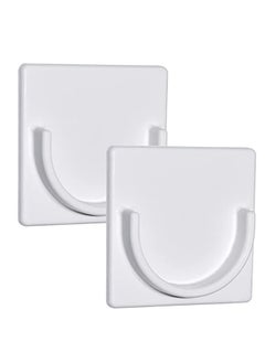 اشتري 2 Pack Tension Holder Rod Mount Retainer for Wall No Drilling في السعودية