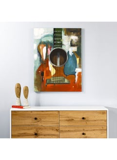 Buy Chord Unframed Wall Art, Multicolour - 75x100 cm in UAE