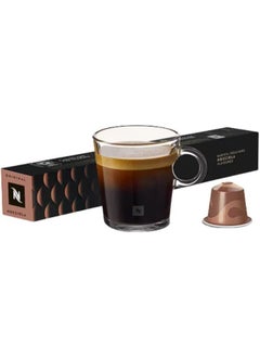 Buy Nespresso Nocciola Barista Creations Roasted Coffee Capsules, Original Line - 10 capsules in 1 Sleeve. in UAE