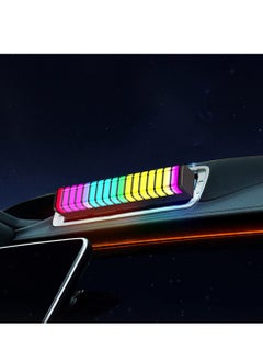 اشتري Interior Car Ambient Light, Mini Interior Car LED Light with ON/Off Button & Multicolors, Sound Active Function, TypeC-USB Cable, Vent Fixation with Clamp, RGB Ambient Lighting Kits, Car Accessories في السعودية