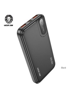 اشتري Green Lion Power Mate 10 PD Power Bank 10000mAh PD 20W QC3.0 22.5W - Black في الامارات