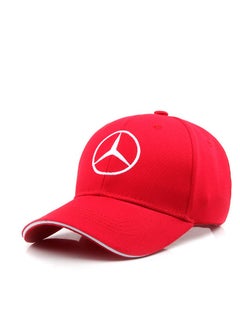 Buy Mercedes Benz Logo Embroidered Adjustable Baseball Caps for Men and Women Hat Travel Cap Car Racing Motor Hat in Saudi Arabia