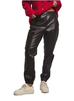 Buy Fancy Leather Jogger Pants in Egypt