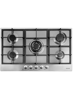 Buy Built-in Gas Hob, 90 cm, 5 Burners, Stainless Steel HANS 9710-24 in Egypt