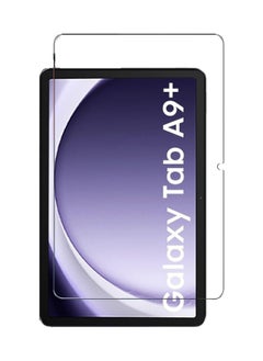 Buy Tempered Glass for Samsung Galaxy Tab A9 Plus 2023 Screen Protectors [No Bubbles] [9H Hardness] [Scratch Resistant] Protector Film Tempered Glass Film For Samsung Galaxy Tab A9+ Transparent (1) in UAE