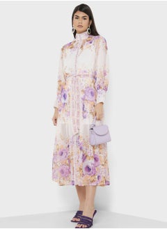 Buy Floral Print Dress in UAE