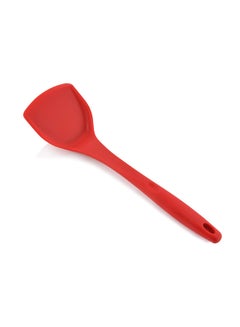 Buy Silicone Spatula, Newest Non-Stick Turntable Spatula Heat Resistant Silicone Spatula Solid Heat Resistant Body, Great Addition for Nonstick Kitchen Utensils (Red) in Egypt