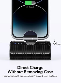 اشتري 5000mAh Mini Power Bank ,20W Battery Pack Quick Charge Compatible with iPhone في السعودية