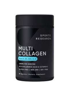 Buy Multi Collagen Complex 1600 mg Per Serving 90 Capsules in UAE