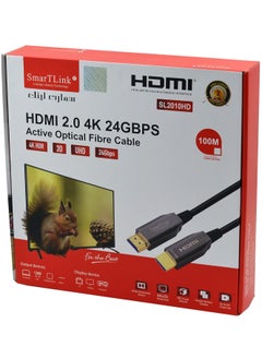 اشتري Hdmi Active Optical Fiber Cable Hd 100M في السعودية