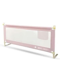 اشتري Railway/Portable Folding Bed Guard for Children and Children Safety Dlight Height Adjustable with Bed Rails Anti-Canvas Fence - Choice of Colour/Size (Colour: Pink, Tai في مصر