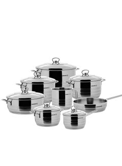 Buy KORKMAZ ASTRA 9 PCS. INDUCTION BASE COOKWARE SET Online