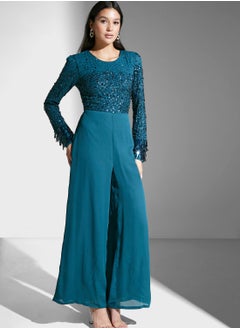 Buy Sequin Detail Jumpsuit in Saudi Arabia