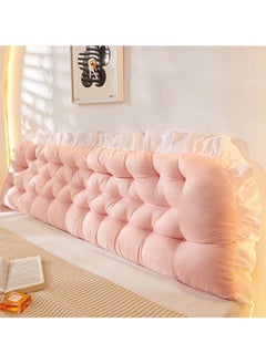 Buy 50*180cm Bedside Cushion, Soft Bag, Bed Cushion, Reading Large Back Cushion, Sofa Pillow (Pink) in UAE