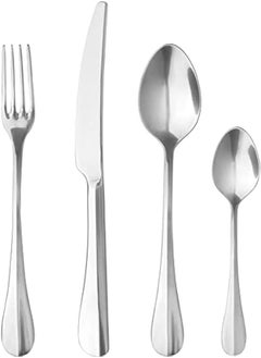 اشتري Gamman 24 Piece Cutlery Set Stainless Steel في مصر