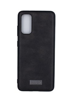 Buy Protectice Leather Case Cover for Samsung Galaxy S20- Black in UAE