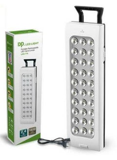 Buy LED Emergency Light Built-in Rechargeable Battery High Capacity 1600mAh in Saudi Arabia