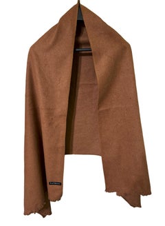 Buy Solid Wool Winter Scarf/Shawl/Wrap/Keffiyeh/Headscarf/Blanket For Men & Women - XLarge Size 75x200cm - Copper in Egypt