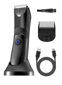 Buy Body Trimmer and Shaver unisex, IPX7 Waterproof Razor USB Type-C Charging in Saudi Arabia