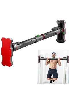 Buy Pull Up Bar Adjustable Strength Training Chin Up Bar Without Screws for Doorway Upper Body Workout Door Exercise Bar Max Load 1763 lbs in Saudi Arabia