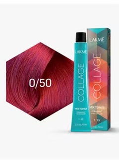 Buy Lakme Collage Mix Tones Permanent Hair Color Red 0/50 in Saudi Arabia