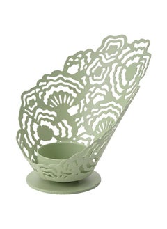 Buy Tealight Holder, Light Green, 11 Cm in Saudi Arabia