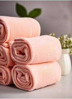 Buy Raymond Home Hand towel 2 PCs Super Soft 450 GSM Pure Cotton 40x60 cm in UAE