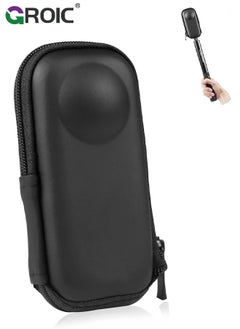 Buy Portable Storage Bag for Insta360 One X2 / X3 Cameras, Waterproof, Protective Travel-Friendly Carrying Case PU Shell Box Camera Accessories in UAE